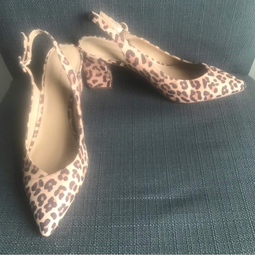 14th & Union Leopard Heels